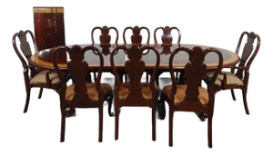 Karges Flame Mahogony DIning Set