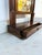 Wood Antique 19th Century Empire Mahogany Mirror with Gilt Decoration, 1870 For Sale - Image 7 of 8