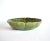 Shabby Chic Portuguese Majolica Cabbageware Leaf Serving Bowl For Sale - Image 3 of 6