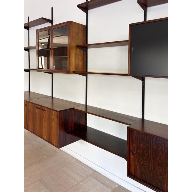 Mid-Century Modern Scandinavian Bookcase by Kai Kristiansen for FM Møbler, Denmark, 1960s For Sale - Image 3 of 18