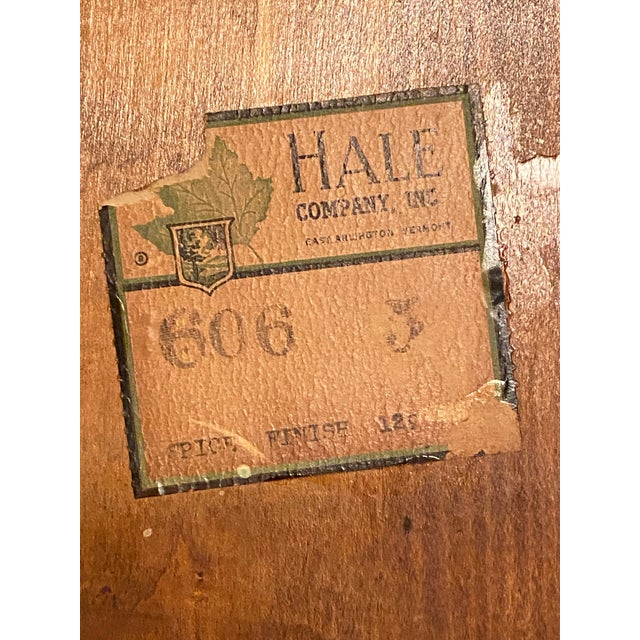 1960s Vintage Solid Maple CaptainRusticPub Chairs by Hale Company Inc