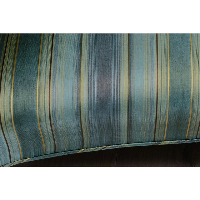 French Napoleon !!! Upholstered Ottoman on Caster For Sale - Image 4 of 10