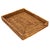 Artifacts Rattan Office Paper Tray, Honey Brown, 14" For Sale