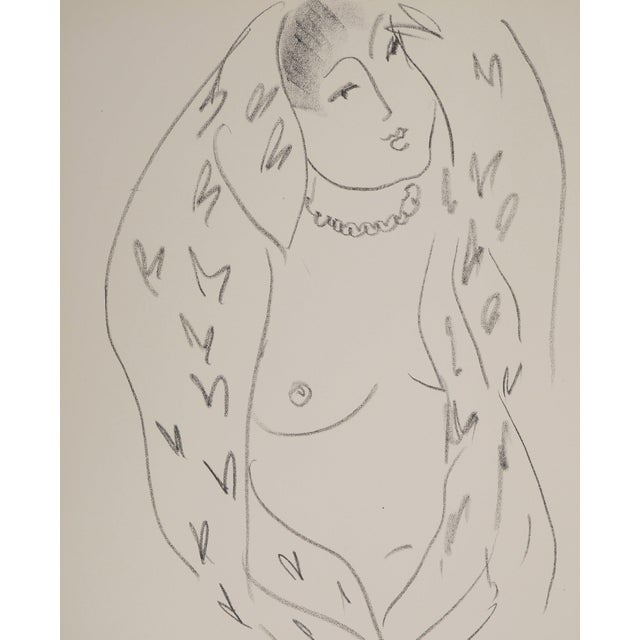 Henri Matisse (1869-1954) (after) Languorous Nude Lithograph after a drawing by the artist Signed in the plate On wove...