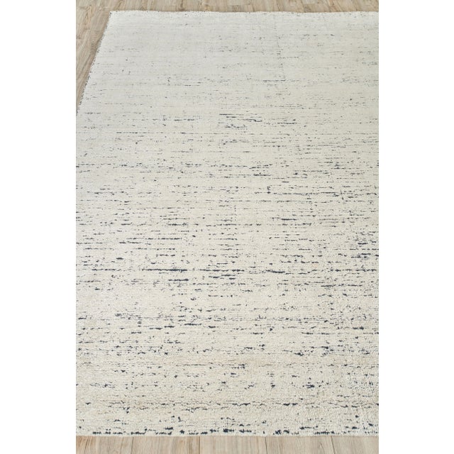 Transitional Exquisite Rugs Montero Handmade New Zealand Wool & PET Yarn Charcoal Rug-8'X10' For Sale - Image 3 of 7