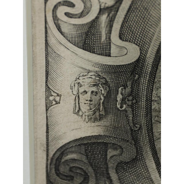 Black Jan Pietersz Saenredam, Nude Venus & Cupid, 17th Century, Engraving, Framed For Sale - Image 8 of 18