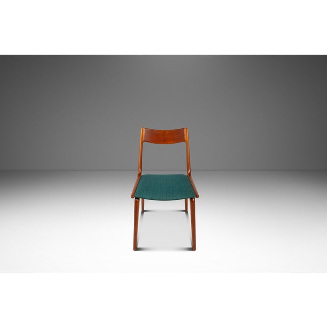 Mid-Century Modern Danish Mid-Century Modern Model 370 Boomerang Dining Chair / Desk Chair Attributed to Alfred Christensen for Slagelse Møbelværk, Denmark, C. 1960's For Sale - Image 3 of 18