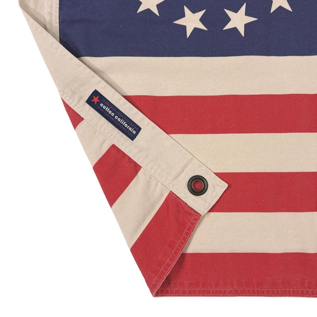 2020s 100% Cotton Flag, Vintage Style Faded American Yacht Ensign, Double Sided Print For Sale - Image 5 of 6