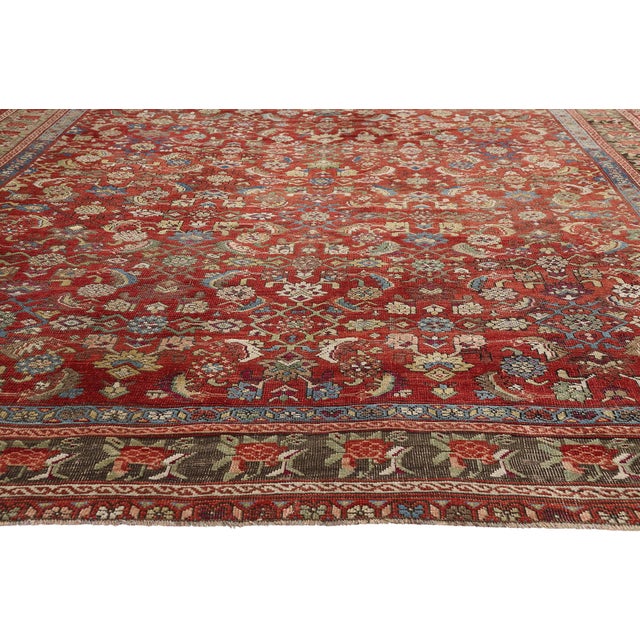 Late 19th Century Persian Karabakh Rug, 08'02 X 16'04 For Sale - Image 4 of 10