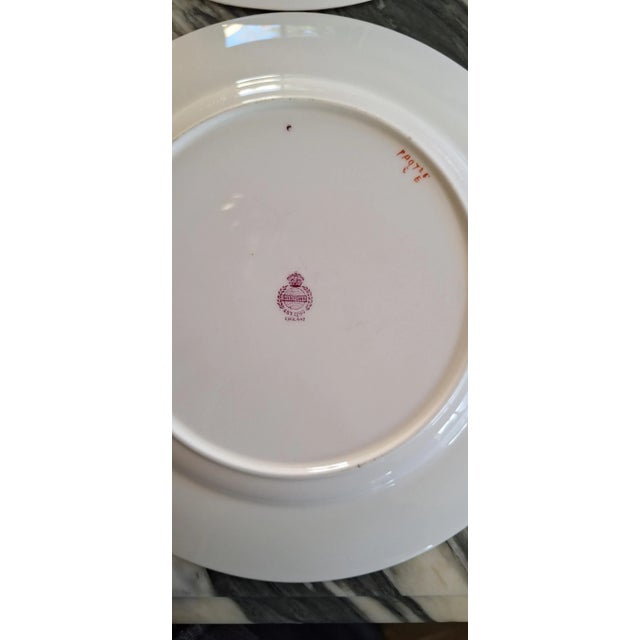 Late 19th Century Minton's Nathan Dohrmann Co San Francisco California - 12 Salad Plates For Sale In Seattle - Image 6 of 11