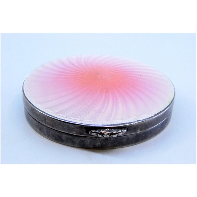 Silver Toiletry Box with Mirror For Sale - Image 9 of 10