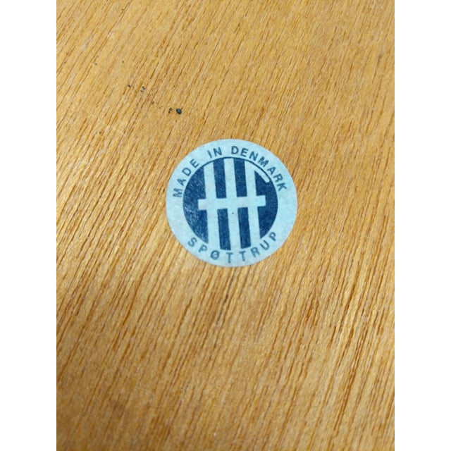 Set of 6 Vintage Danish Modern Dining Chairs by Spøttrup For Sale - Image 10 of 10