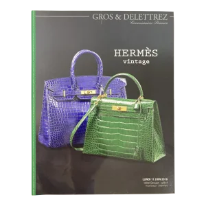 Hermes Vintage Paris Auction Catalog 2018 Published by Gros & Delettrez