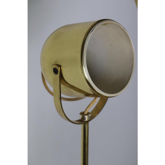 Vintage Floor Lamp in Gilt Metal by Goffredo Reggiani, 1970s For Sale - Image 13 of 18