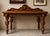 Brown Early English Carved Oak Sideboard / Console Table For Sale - Image 8 of 8