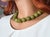 Natural Olive Jade Beaded Necklace With Jade Clasp For Sale - Image 4 of 7