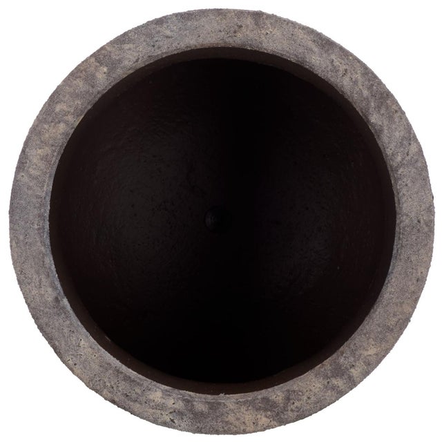 Spritely Home Remy Planter Pot, Antique Brown For Sale - Image 4 of 6