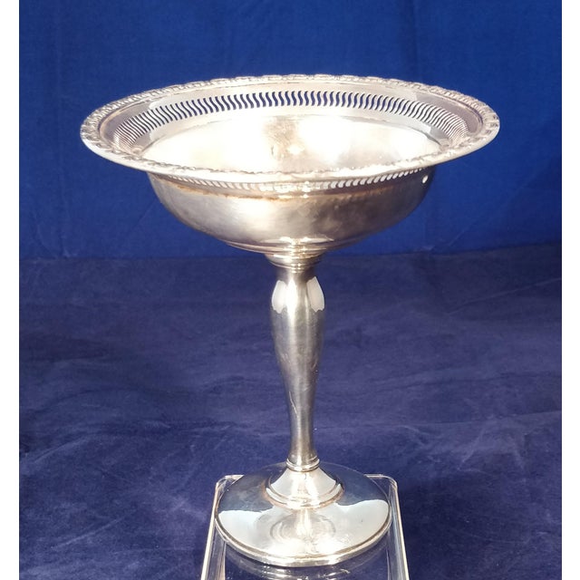 Vintage Sterling Silver Nut Bowl Compote Chairish