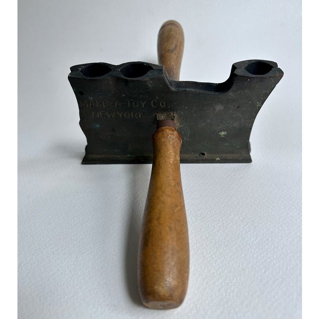 Pair of Antique Make a Toy Co. Handled Toy Soldier Casting Moulds For Sale - Image 11 of 17