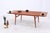 A rare teak dining table by Niels Otto Møller for J.L. Møllers Møbelfabrik. The clean lines, tapered legs, and beautifully...