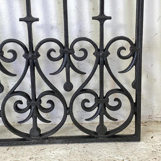 Antique Cast Iron Grill For Sale - Image 5 of 8
