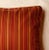 Toile De Jouy Throw Pillow Cover, Hivers Pattern, Red and Gold, 20-Inch Square For Sale - Image 4 of 12