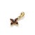 Infuse your wardrobe with rich, passionate color with this stunning Garnet Flower Pendant. Beautifully balancing a...