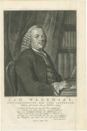Jan Wagenaar, 1766, Paper