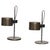 Mini Coupe Table Lamps by Joe Colombo for Oluce, Set of 2 For Sale - Image 9 of 9
