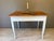We've given this charming antique table a fresh coat of paint, sanded the surface, and oiled it. Width: 98.5 cm Depth: 69...