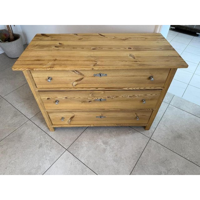 Wood Art Nouveau Chest of Drawers, 1920s For Sale - Image 7 of 11