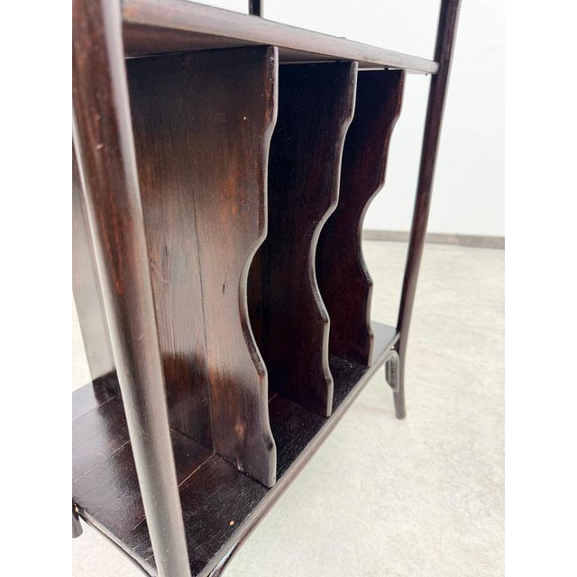 Vienna Secession Bentwood Music & Record No. 11611 Stand Table, 1910 For Sale - Image 6 of 11