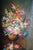 Still Life with Bouquet of Flowers, 20th Century, Oil on Panel For Sale - Image 10 of 18