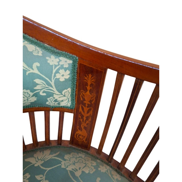 A splendid bedroom armchair (or writing desk) made in the 1980s, a perfect example of classic craftsmanship combining...