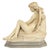 Antique Large Italian Grand Tour Carrara Marble Carved Statue Sculpture "Psyche" by Oreste Ferrari, 1880 For Sale - Image 9 of 13