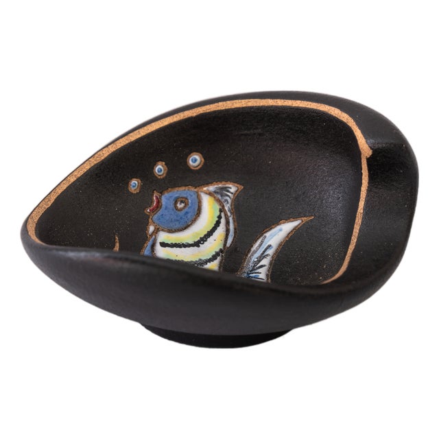Mid-Century Ceramic Ashtray, 1960s For Sale