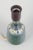Yngve Blixt for Höganäs, table lamp. Decorative table lamp in stoneware with characteristic textured surface and green...