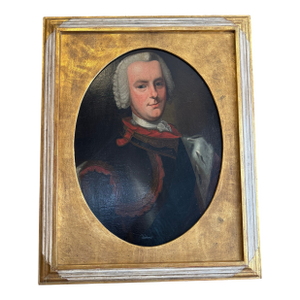 Antique Portrait Painting of King George I