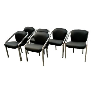 Vintage Leather Armchair from Girgi, Italy, 1970 For Sale