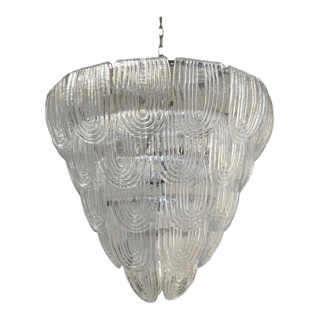 1960s Curve Chandelier For Sale