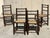 Turned Wood Spool Chairs attributed to Charles Dudouyt, 1940s, Set of 4 For Sale - Image 11 of 11