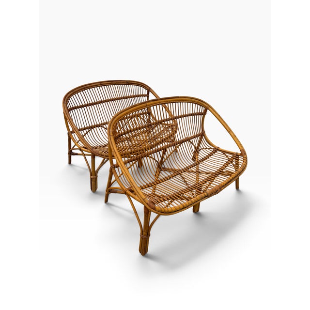 Franco Albini Sofas in the style of Franco Albini, Italy, 1960s, Set of 2 For Sale - Image 4 of 18