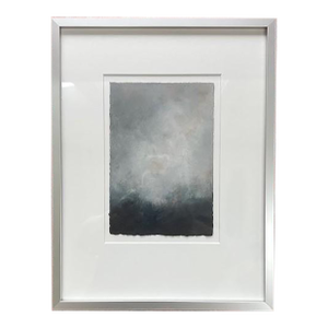 Oil on Paper, Dark Sky