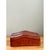 Art Deco Vintage Italian Leather Wave-Top Decorative Box For Sale - Image 3 of 12