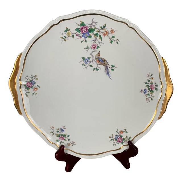 Model Chantilly Tray with Handle from Longchamp, 1950s For Sale