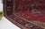 1970s 1970s Vintage Persian Handmade Wool 10x13 Red Area Rug For Sale - Image 5 of 11