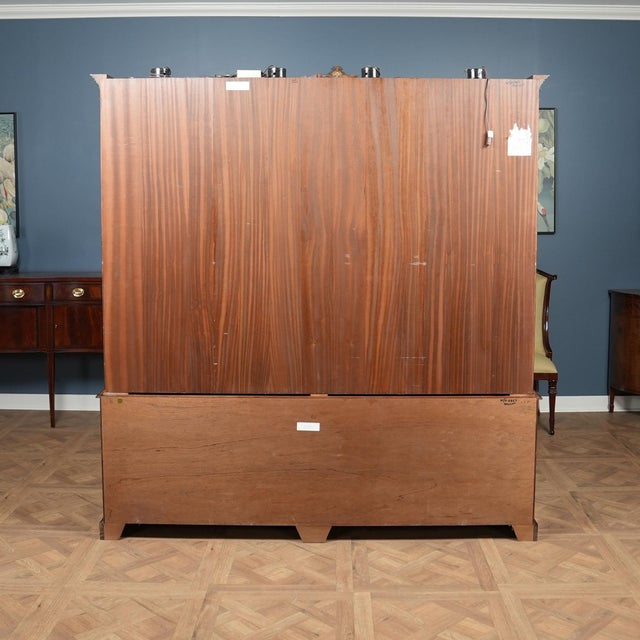 1990s Bevan Funnell Vintage Breakfront For Sale - Image 9 of 12