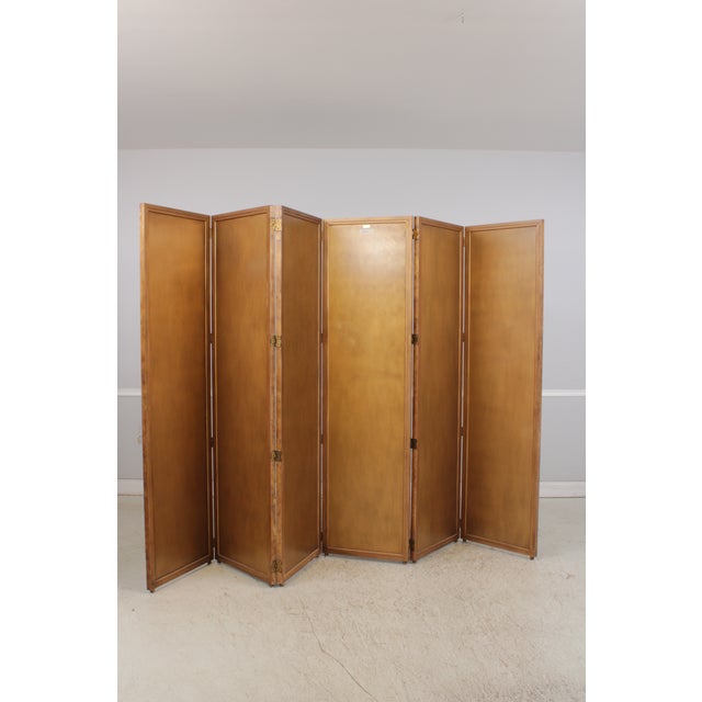 Maitland Smith Venetian 6 Panel Divider Dressing Screen For Sale - Image 13 of 14