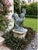 Vintage Cast Iron Country Rooster Garden Statue For Sale - Image 10 of 12
