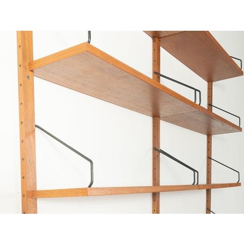 Brown Wall Shelf by Poul Cadovius, 1950s For Sale - Image 8 of 9